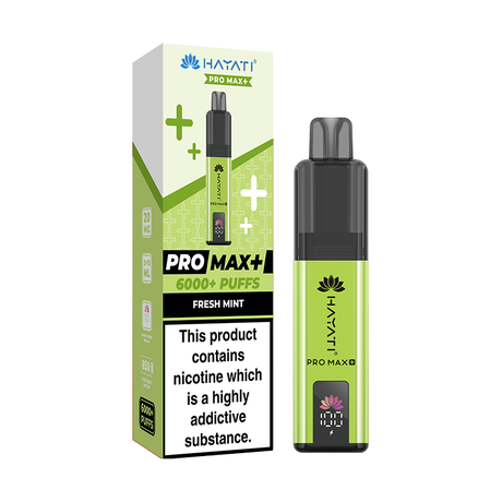 Hayati Pro Max + 6K Pre-Filled Pod Vape Kit
