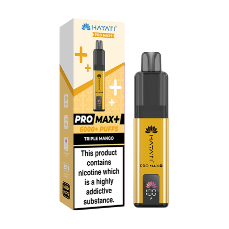 Hayati Pro Max + 6K Pre-Filled Pod Vape Kit