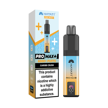 Hayati Pro Max + 6K Pre-Filled Pod Vape Kit