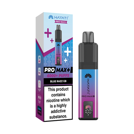 Hayati Pro Max + 6K Pre-Filled Pod Vape Kit