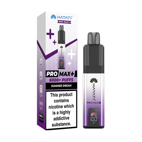 Hayati Pro Max + 6K Pre-Filled Pod Vape Kit