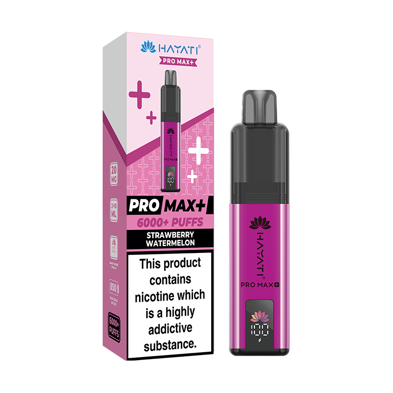 Hayati Pro Max + 6K Pre-Filled Pod Vape Kit