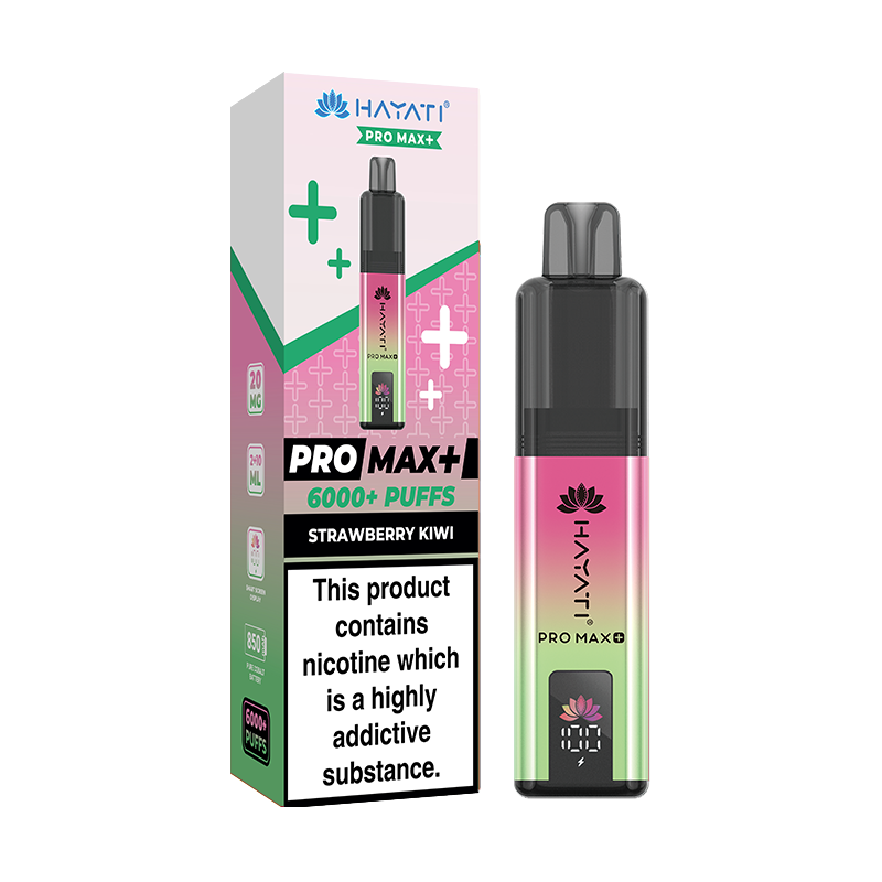 Hayati Pro Max + 6K Pre-Filled Pod Vape Kit