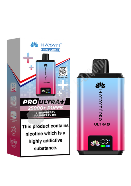 Hayati Pro Ultra Plus 25K Pre-Filled Pod Vape Kit