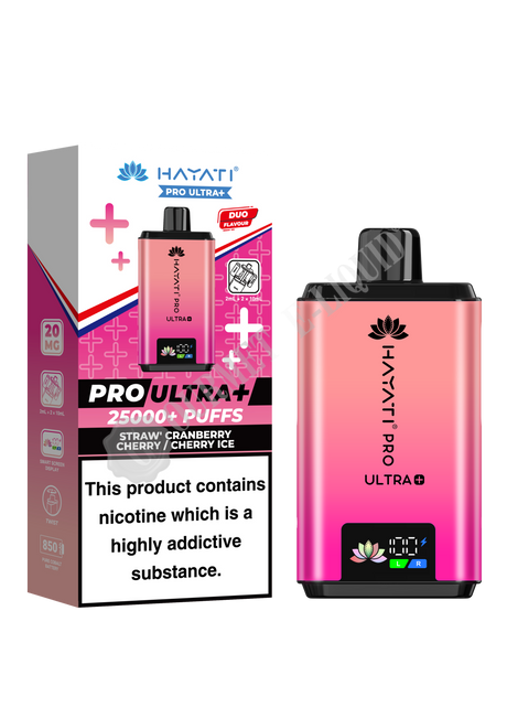 Hayati Pro Ultra Plus 25K Pre-Filled Pod Vape Kit