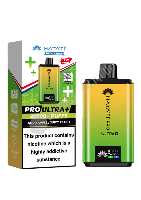 Hayati Pro Ultra Plus 25K Pre-Filled Pod Vape Kit