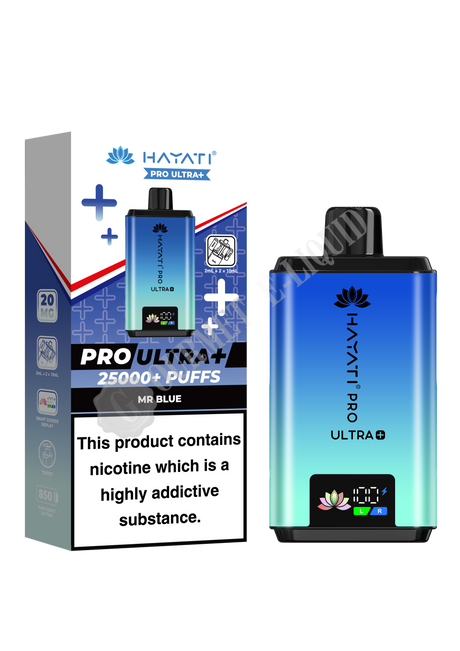 Hayati Pro Ultra Plus 25K Pre-Filled Pod Vape Kit