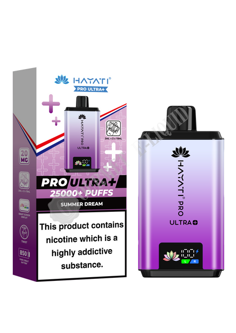 Hayati Pro Ultra Plus 25K Pre-Filled Pod Vape Kit