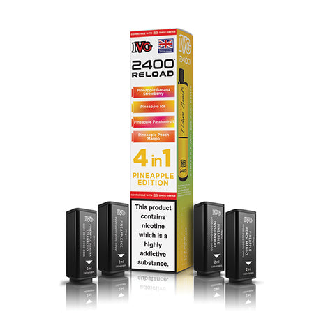 IVG 2400 Reload 4-in-1 Flavour Pre-filled Pods