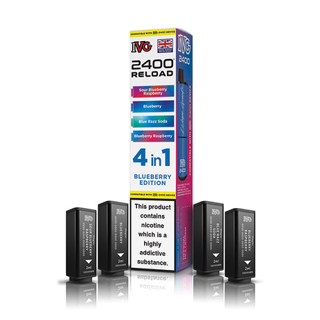 IVG 2400 Reload 4-in-1 Flavour Pre-filled Pods