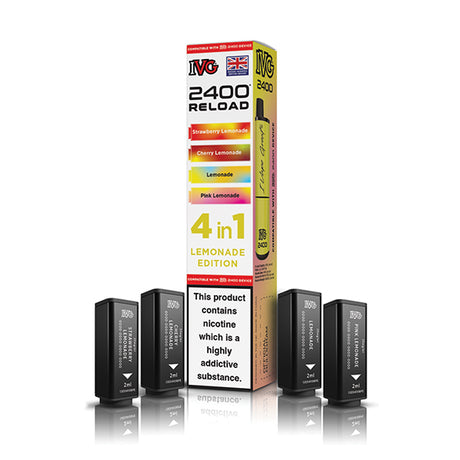 IVG 2400 Reload 4-in-1 Flavour Pre-filled Pods