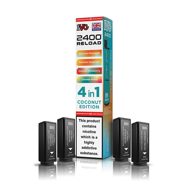 IVG 2400 Reload 4-in-1 Flavour Pre-filled Pods
