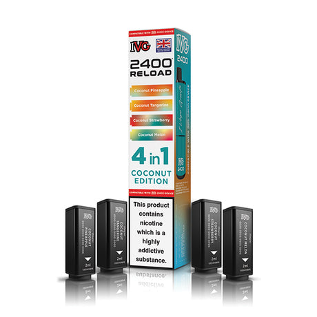 IVG 2400 Reload 4-in-1 Flavour Pre-filled Pods