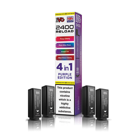 IVG 2400 Reload 4-in-1 Flavour Pre-filled Pods