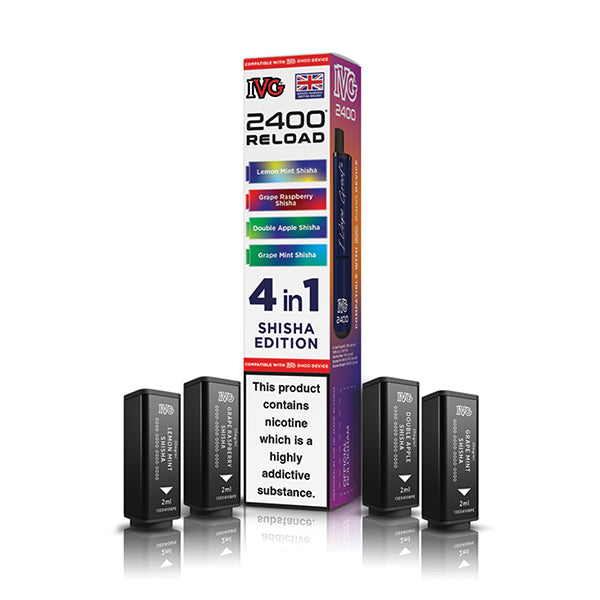 IVG 2400 Reload 4-in-1 Flavour Pre-filled Pods