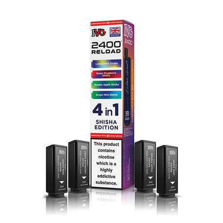 IVG 2400 Reload 4-in-1 Flavour Pre-filled Pods