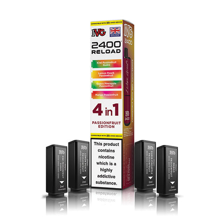 IVG 2400 Reload 4-in-1 Flavour Pre-filled Pods