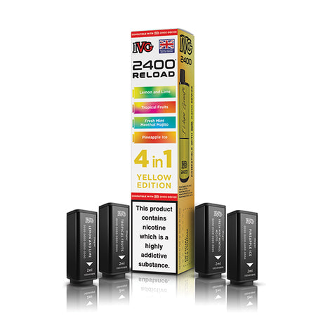 IVG 2400 Reload 4-in-1 Flavour Pre-filled Pods
