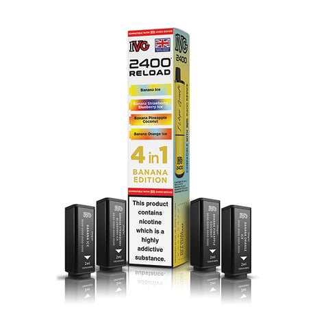 IVG 2400 Reload 4-in-1 Flavour Pre-filled Pods