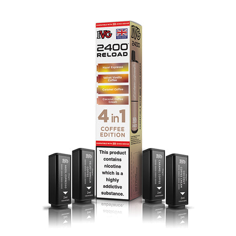 IVG 2400 Reload 4-in-1 Flavour Pre-filled Pods