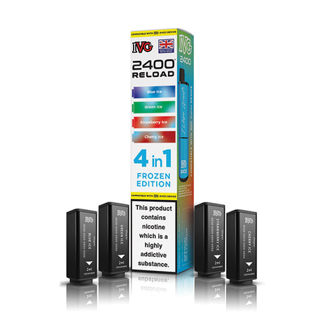 IVG 2400 Reload 4-in-1 Flavour Pre-filled Pods
