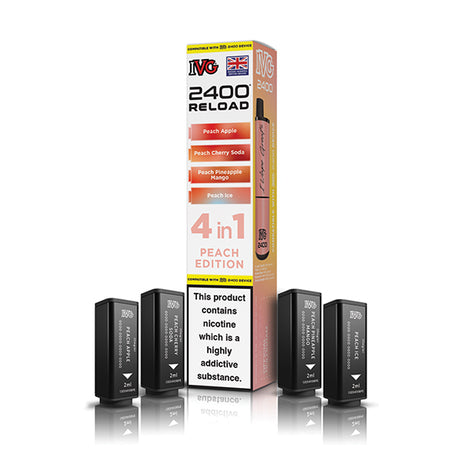 IVG 2400 Reload 4-in-1 Flavour Pre-filled Pods