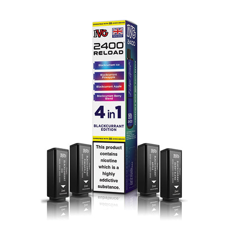 IVG 2400 Reload 4-in-1 Flavour Pre-filled Pods