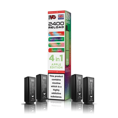 IVG 2400 Reload 4-in-1 Flavour Pre-filled Pods