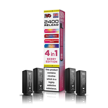 IVG 2400 Reload 4-in-1 Flavour Pre-filled Pods