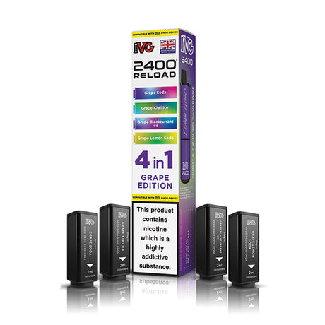 IVG 2400 Reload 4-in-1 Flavour Pre-filled Pods