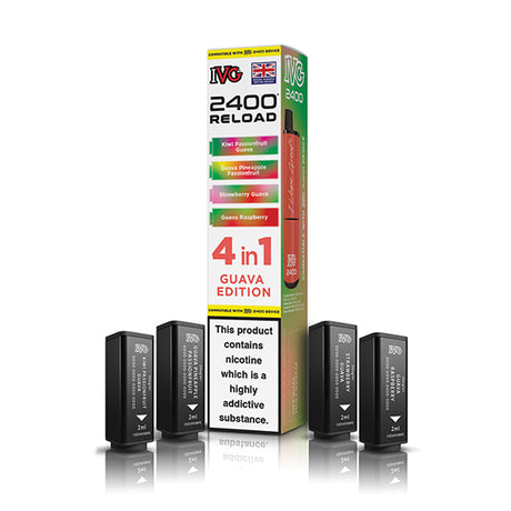 IVG 2400 Reload 4-in-1 Flavour Pre-filled Pods