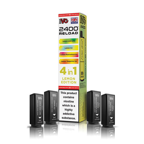 IVG 2400 Reload 4-in-1 Flavour Pre-filled Pods
