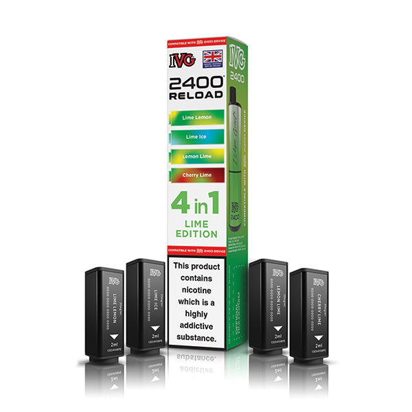 IVG 2400 Reload 4-in-1 Flavour Pre-filled Pods