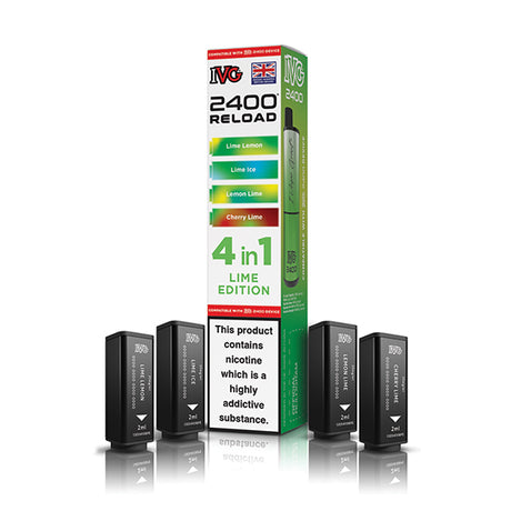 IVG 2400 Reload 4-in-1 Flavour Pre-filled Pods