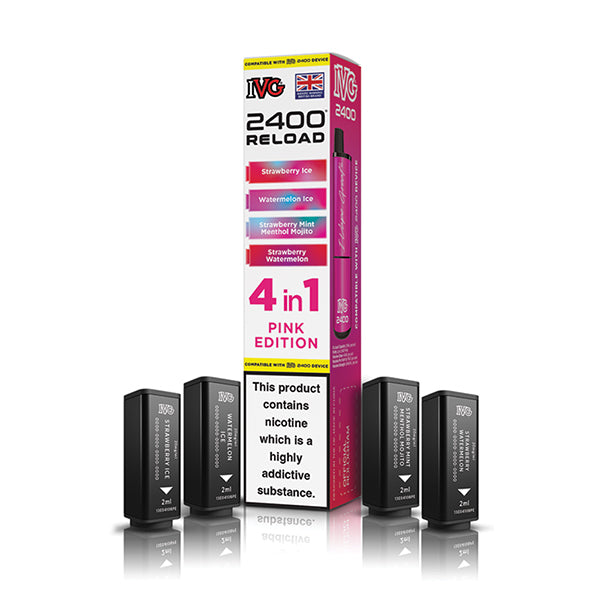 IVG 2400 Reload 4-in-1 Flavour Pre-filled Pods