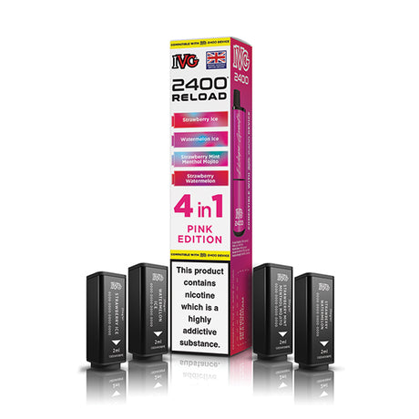 IVG 2400 Reload 4-in-1 Flavour Pre-filled Pods