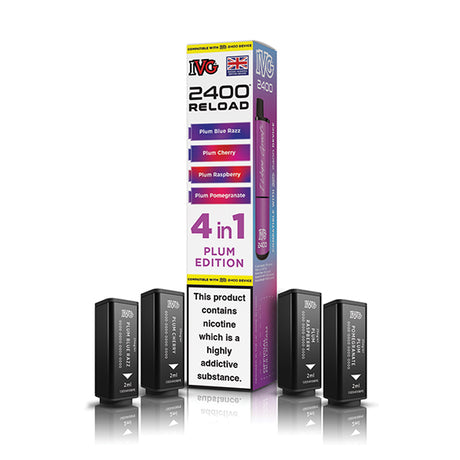IVG 2400 Reload 4-in-1 Flavour Pre-filled Pods