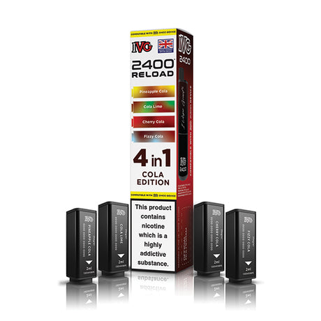 IVG 2400 Reload 4-in-1 Flavour Pre-filled Pods