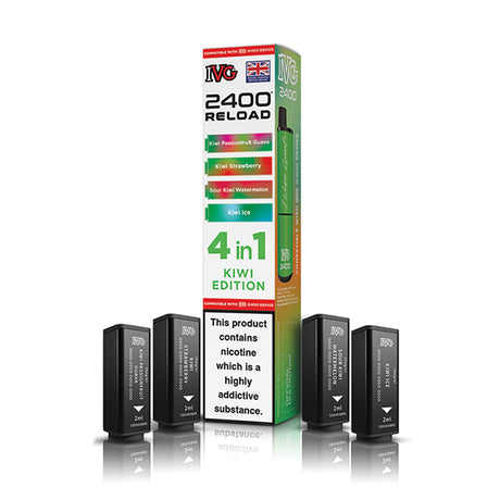 IVG 2400 Reload 4-in-1 Flavour Pre-filled Pods