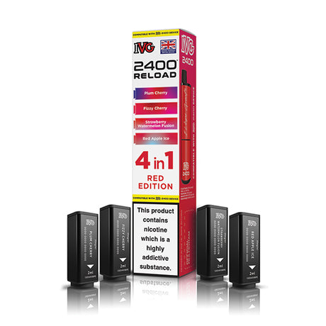IVG 2400 Reload 4-in-1 Flavour Pre-filled Pods