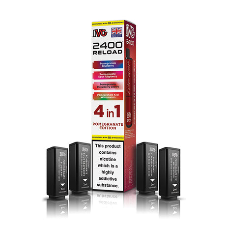 IVG 2400 Reload 4-in-1 Flavour Pre-filled Pods