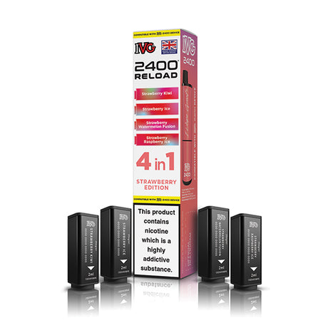 IVG 2400 Reload 4-in-1 Flavour Pre-filled Pods