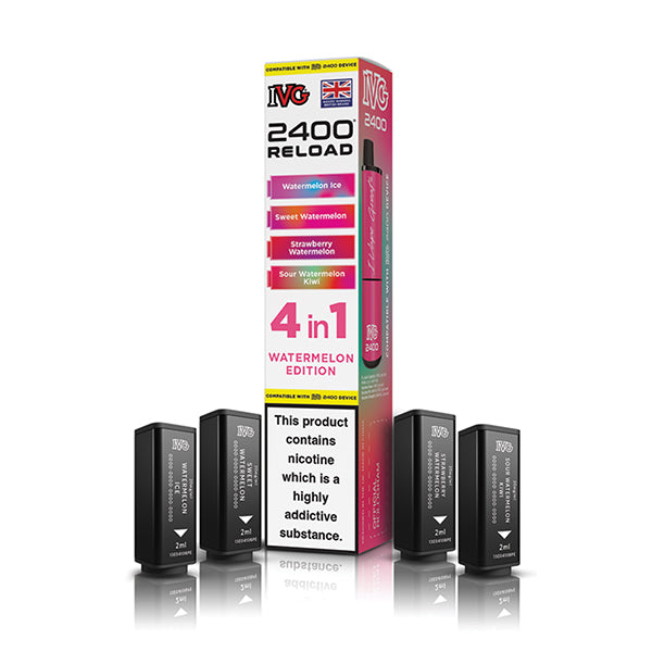 IVG 2400 Reload 4-in-1 Flavour Pre-filled Pods