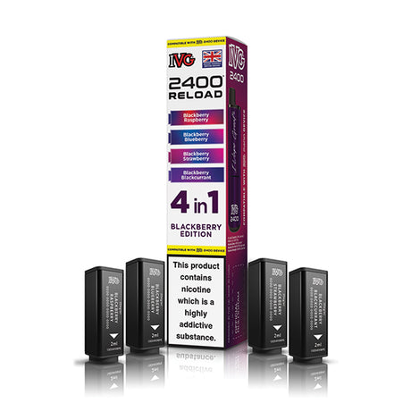 IVG 2400 Reload 4-in-1 Flavour Pre-filled Pods