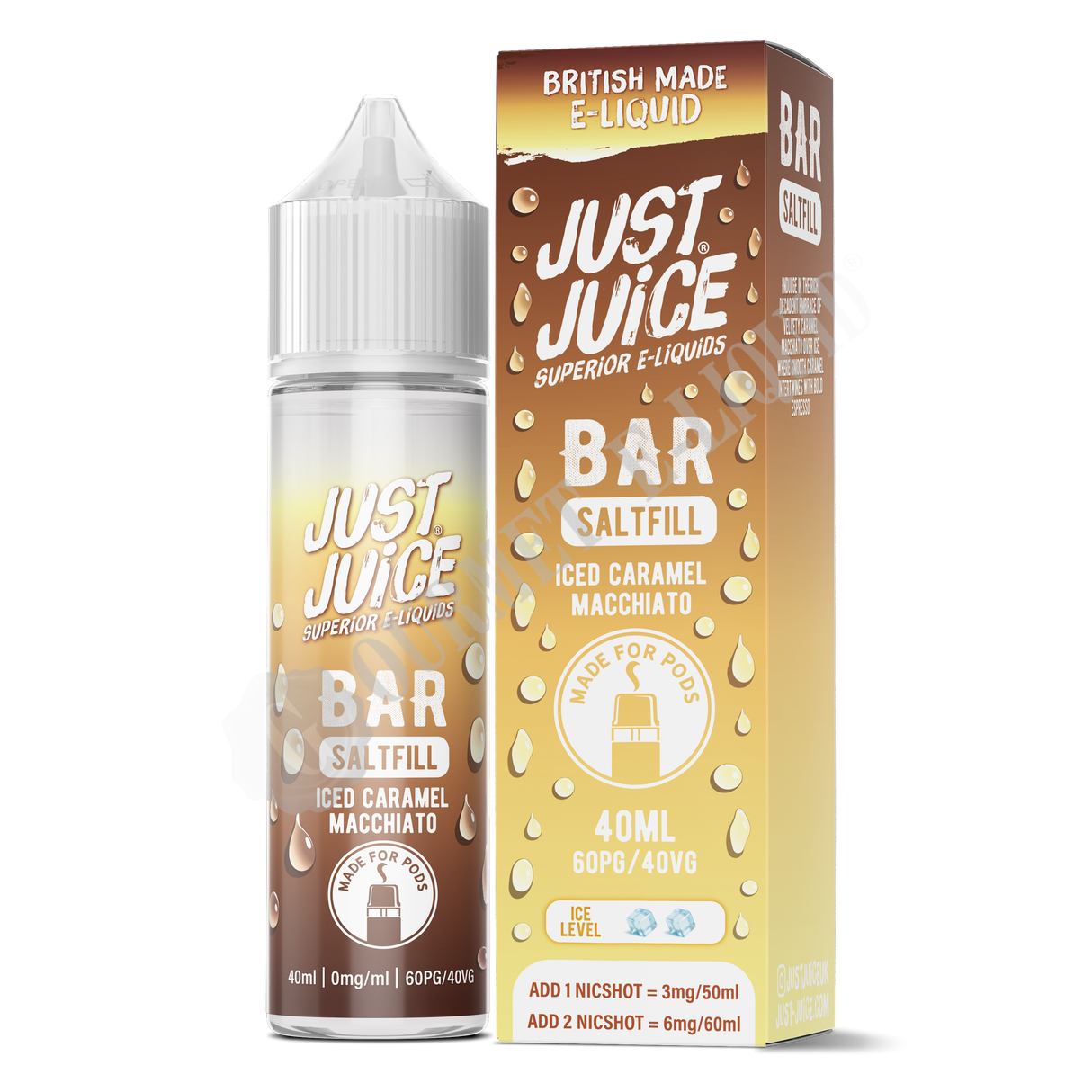 Iced Caramel Macchiato by Just Juice Bar Saltfill