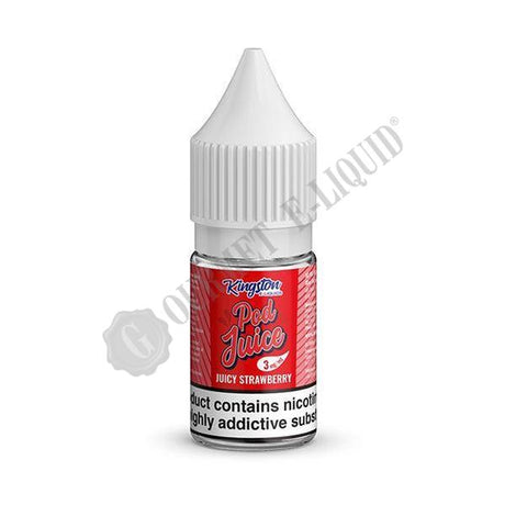 Juicy Strawberry by Kingston Pod Juice