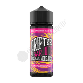 Kiwi Passion Guava Ice by Drifter Bar Juice Shortfill