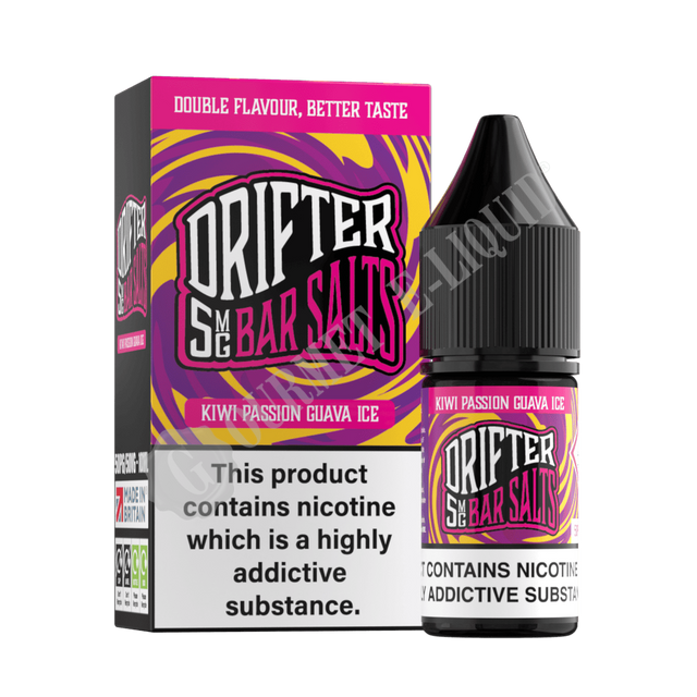 Kiwi Passion Guava Ice by Drifter Bar Salts