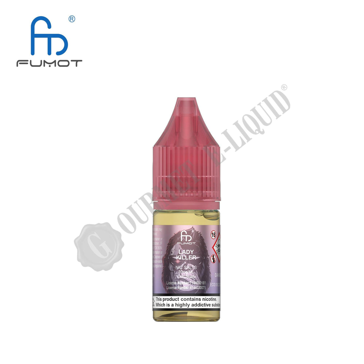 Lady Killer by RandM Tornado 7000 Nic Salts  Gourmet E-Liquid