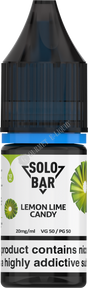 Lemon Lime Candy by SoloBar Nic Salts